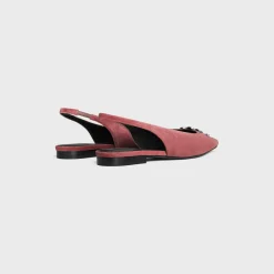 CELINE ALMA TRIOMPHE FLAT SLINGBACK in VELVET
