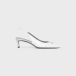 CELINE ALMA TRIOMPHE SLINGBACK in GLOSSY CALFSKIN