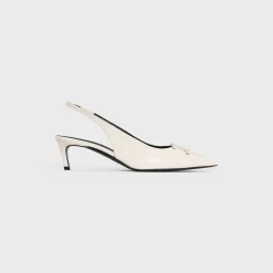 CELINE ALMA TRIOMPHE SLINGBACK in PATENT CALFSKIN