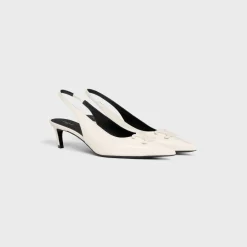 CELINE ALMA TRIOMPHE SLINGBACK in PATENT CALFSKIN