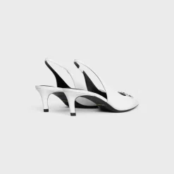 CELINE ALMA TRIOMPHE SLINGBACK in GLOSSY CALFSKIN