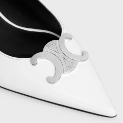 CELINE ALMA TRIOMPHE SLINGBACK in GLOSSY CALFSKIN