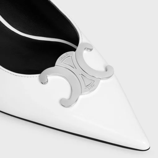 CELINE ALMA TRIOMPHE SLINGBACK in GLOSSY CALFSKIN
