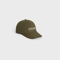 celine baseball cap in cotton