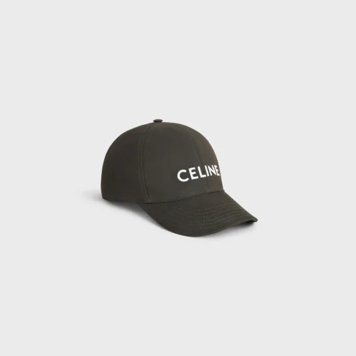 celine baseball cap in cotton
