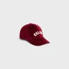 celine baseball cap in cotton velvet