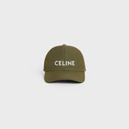 celine baseball cap in cotton
