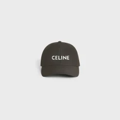 celine baseball cap in cotton