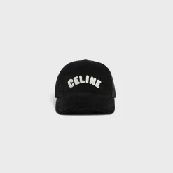 celine baseball cap in corduroy