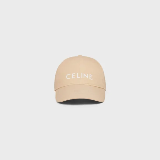 celine baseball cap in cotton