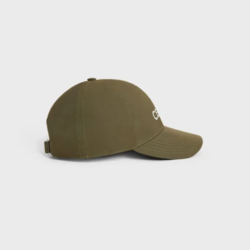 celine baseball cap in cotton