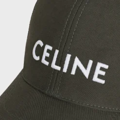 celine baseball cap in cotton