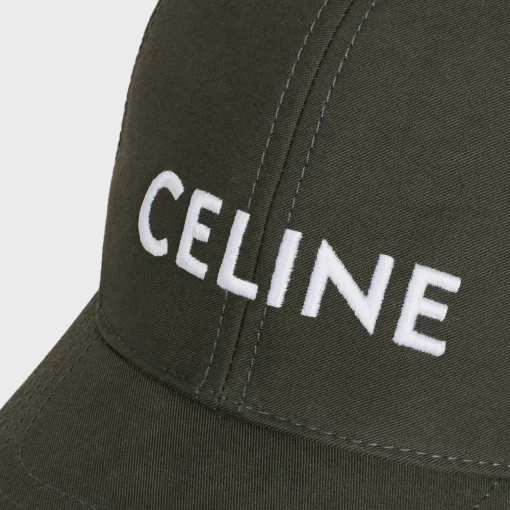 celine baseball cap in cotton