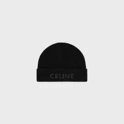 celine beanie in monochromic wool