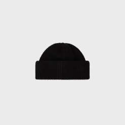 celine beanie in ribbed wool