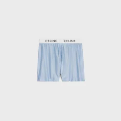 Celine boxers in striped silk