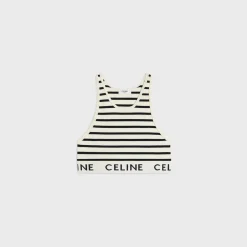 celine bra in athletic knit