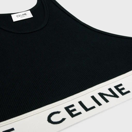 celine bra in athletic knit
