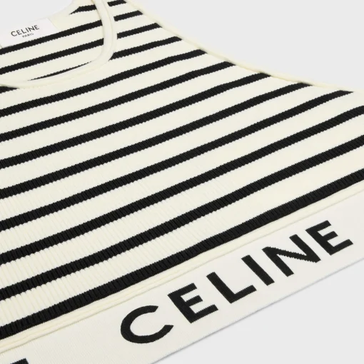 celine bra in athletic knit