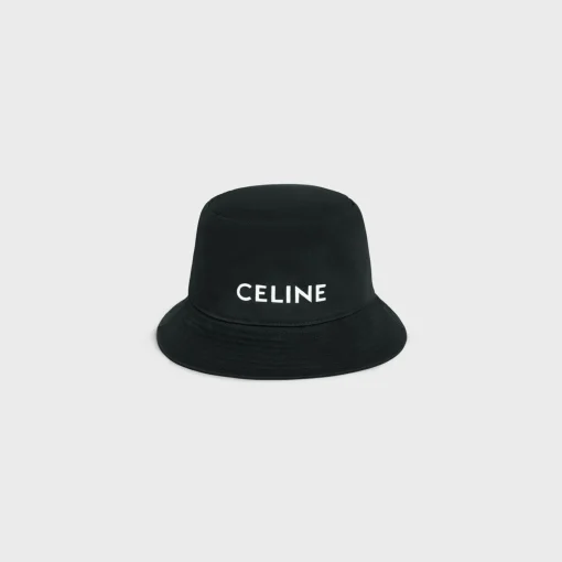 celine bucket hat in cotton