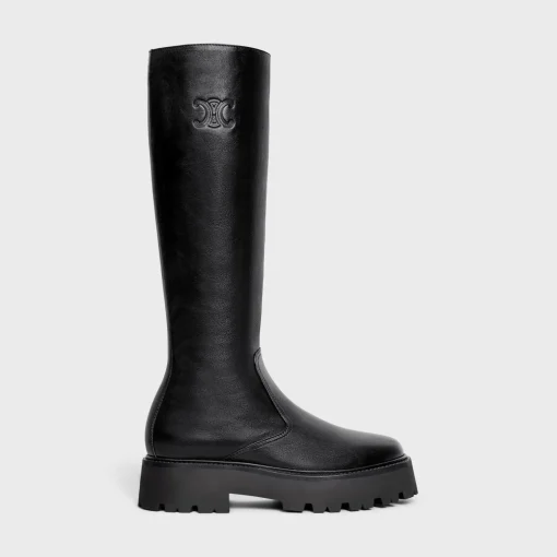 CELINE BULKY ZIPPED BOOT in Calfskin