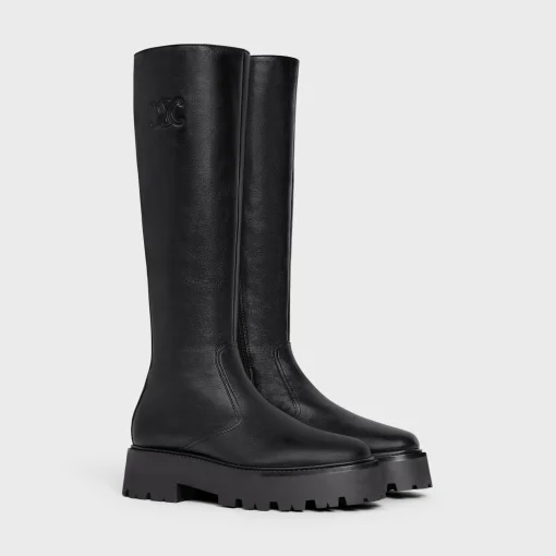 CELINE BULKY ZIPPED BOOT in Calfskin