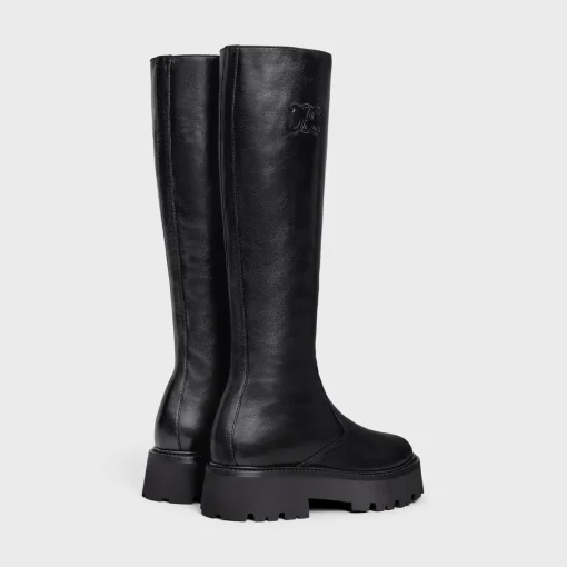 CELINE BULKY ZIPPED BOOT in Calfskin