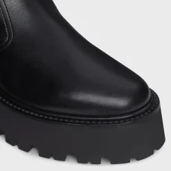 CELINE BULKY ZIPPED BOOT in Calfskin