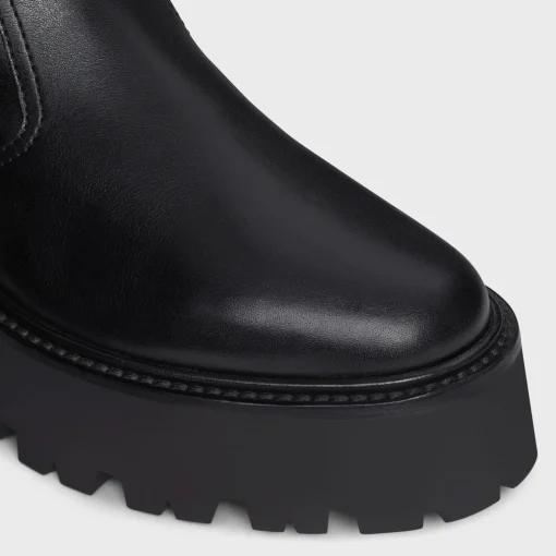 CELINE BULKY ZIPPED BOOT in Calfskin