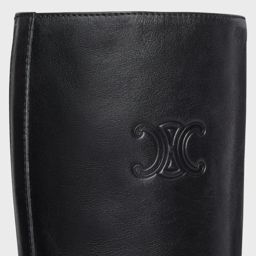 CELINE BULKY ZIPPED BOOT in Calfskin