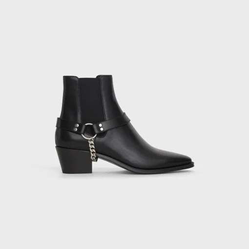 CELINE CAMARGUE Biker chelsea boot in Calfskin