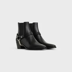 CELINE CAMARGUE Biker chelsea boot in Calfskin