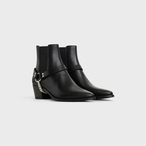 CELINE CAMARGUE Biker chelsea boot in Calfskin