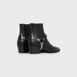 CELINE CAMARGUE Biker chelsea boot in Calfskin