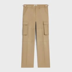 celine cargo pants in technical cotton