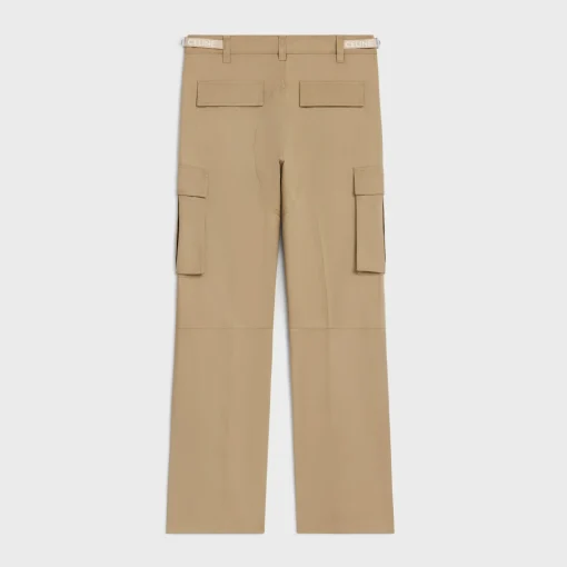 celine cargo pants in technical cotton