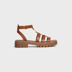 CELINE CLEA TRIOMPHE GLADIATOR SANDAL in CALFSKIN - VEGETAL TANNING