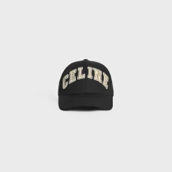 celine college baseball cap in cotton