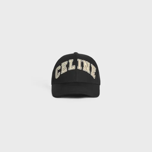 celine college baseball cap in cotton