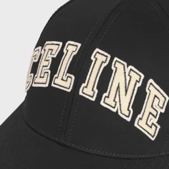 celine college baseball cap in cotton