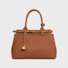CELINE CONTI BAG in natural calfskin