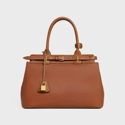 CELINE CONTI BAG in natural calfskin