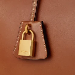 CELINE CONTI BAG in natural calfskin