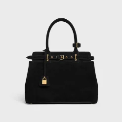 CELINE CONTI BAG in SUEDE CALFSKIN