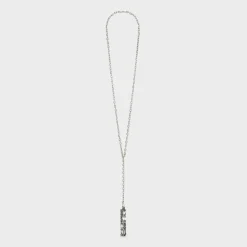 Celine César Project Compression Necklace in Sterling Silver