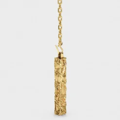 Celine César Project Compression Necklace in Vermeil