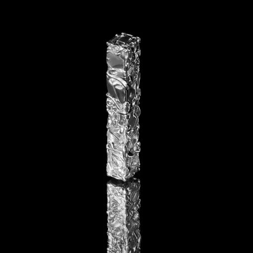 Celine César Project Compression Necklace in Sterling Silver