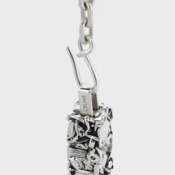 Celine César Project Compression Necklace in Sterling Silver