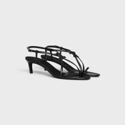 CELINE CUIR TRIOMPHE SANDAL in LAMBSKIN