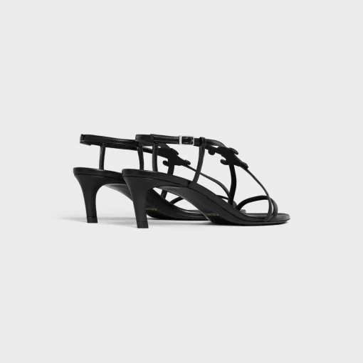 CELINE CUIR TRIOMPHE SANDAL in LAMBSKIN